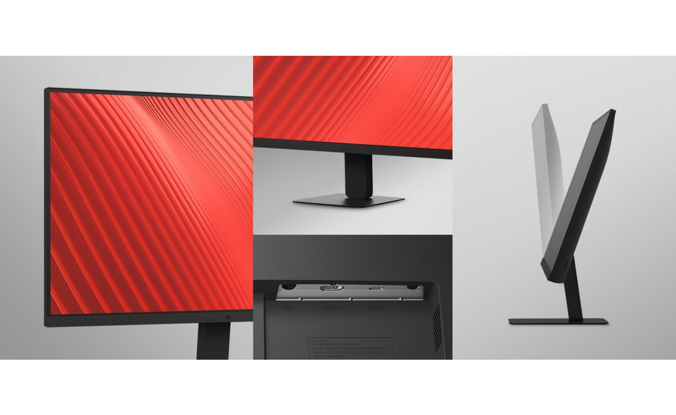 LG 27 inch QHD IPS Monitor with USB-C LG27U631AB