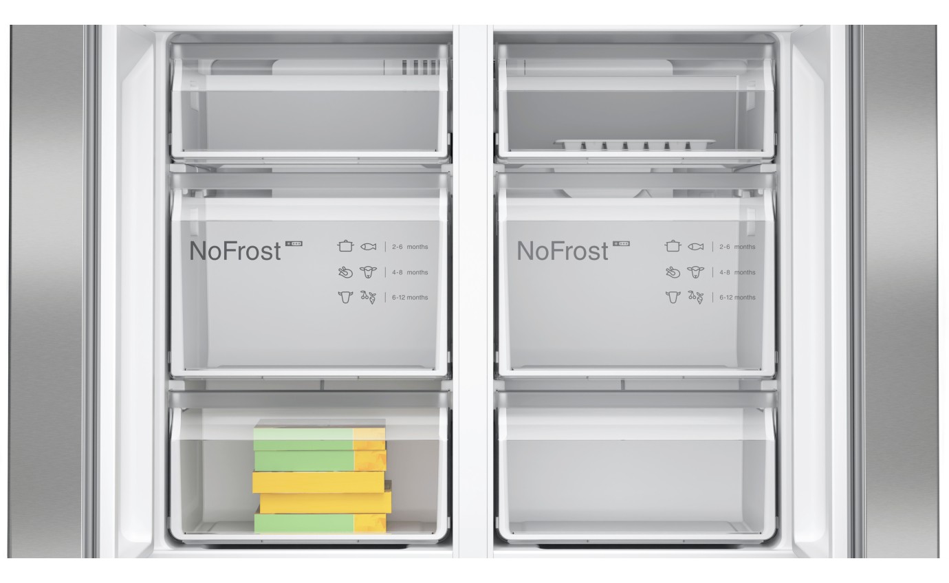Bosch 605L Series 4 French Door Fridge (Stainless Steel) KFN96VPEAA