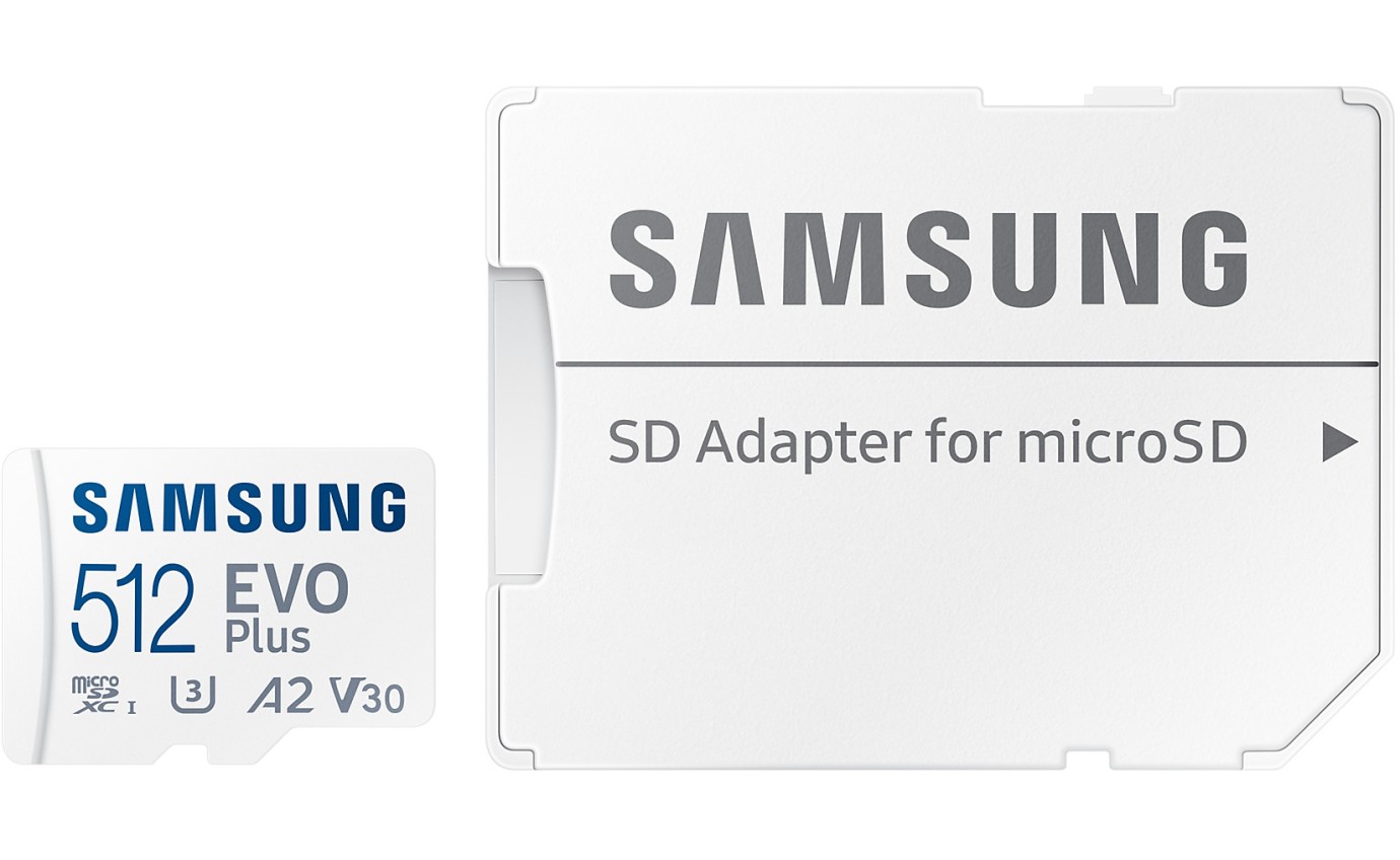 Samsung 512GB EVO Plus microSD Card MBMC512SAAPC