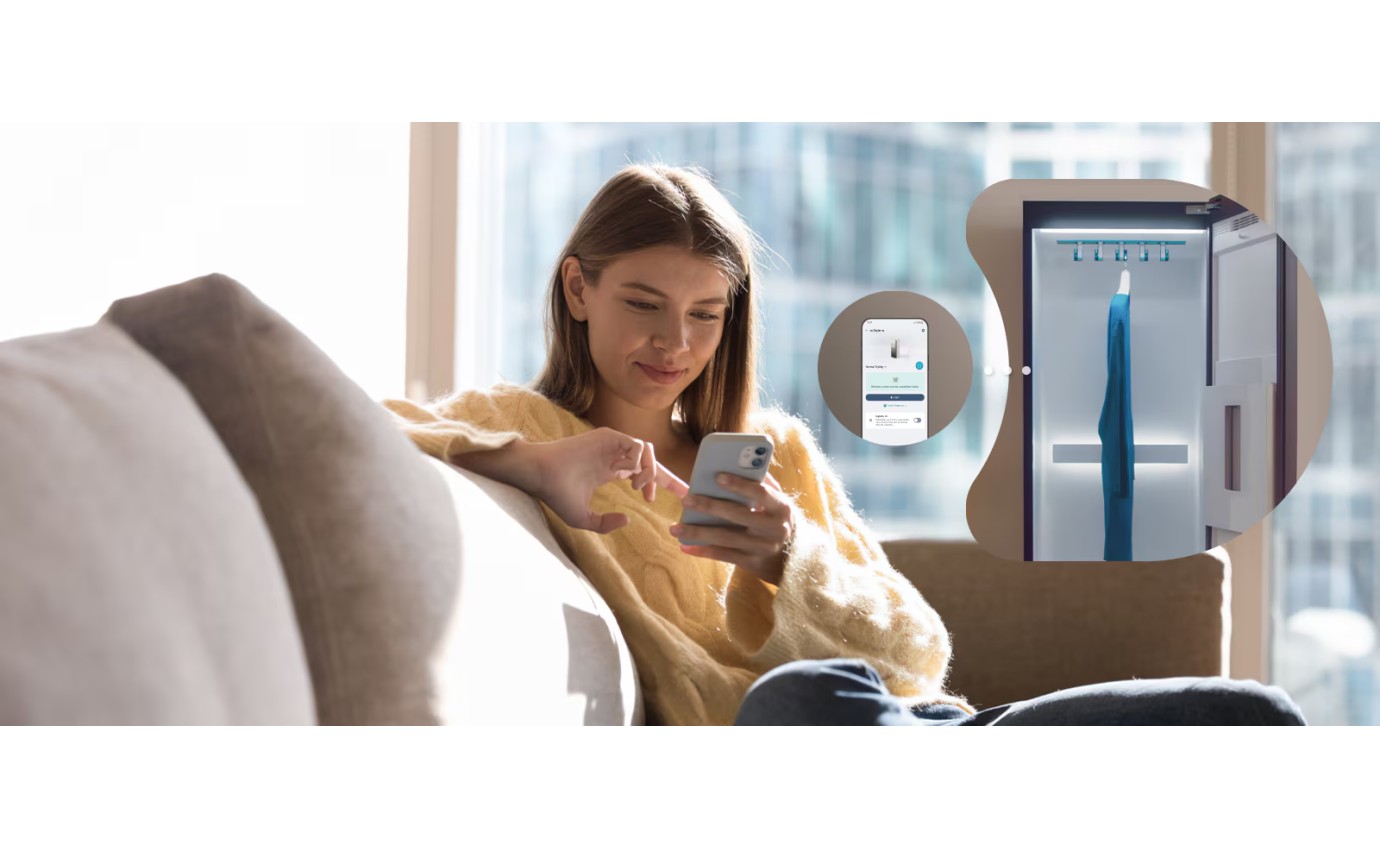 LG 5 Garment TrueSteam&trade; Styler (Forest Green) SC5FG