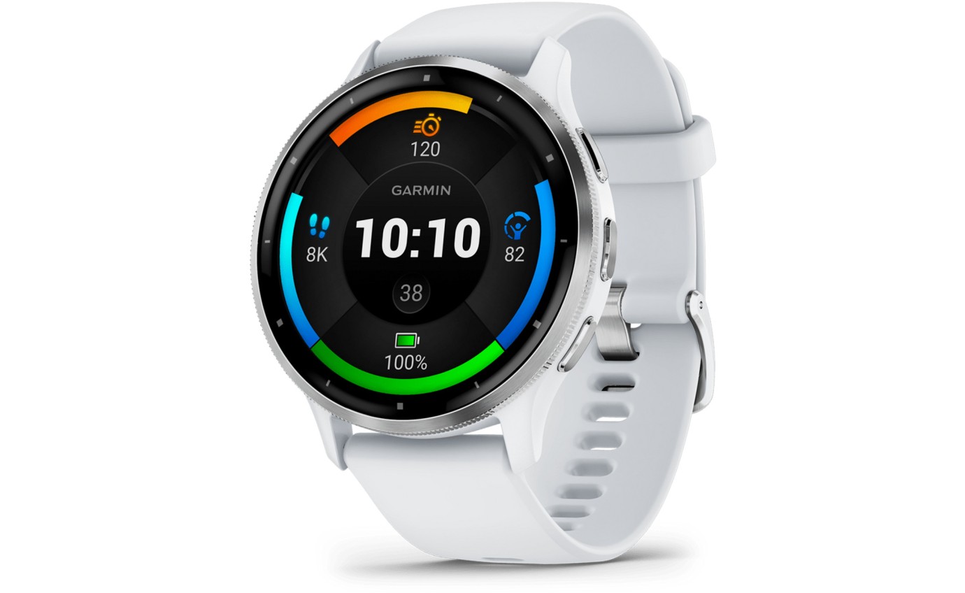 Garmin Venu&reg; 3 Smartwatch (Silver/Whitestone) 0100278400
