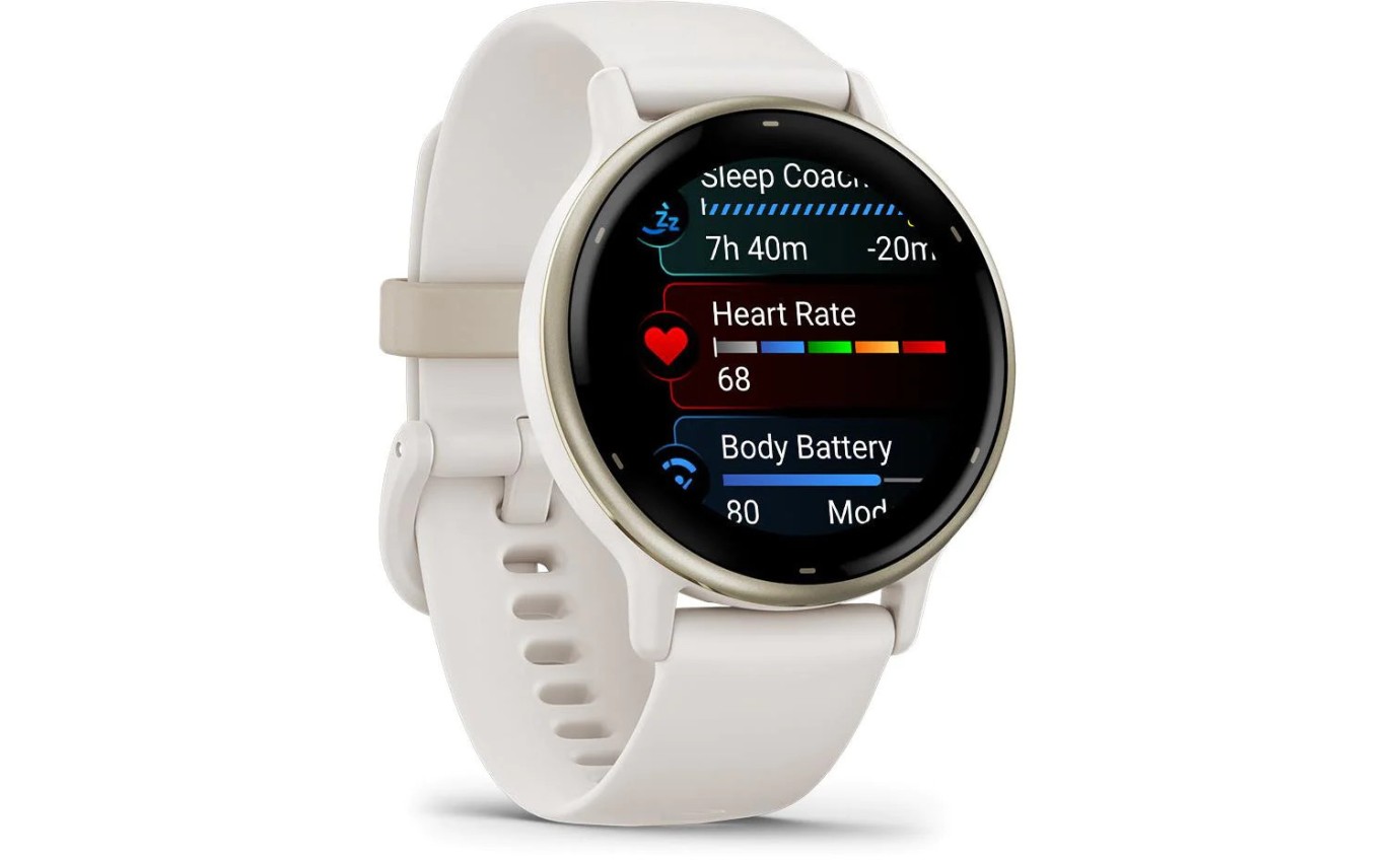 Garmin vívoactive® 5 Smartwatch (Ivory/Cream Gold) 0100286211