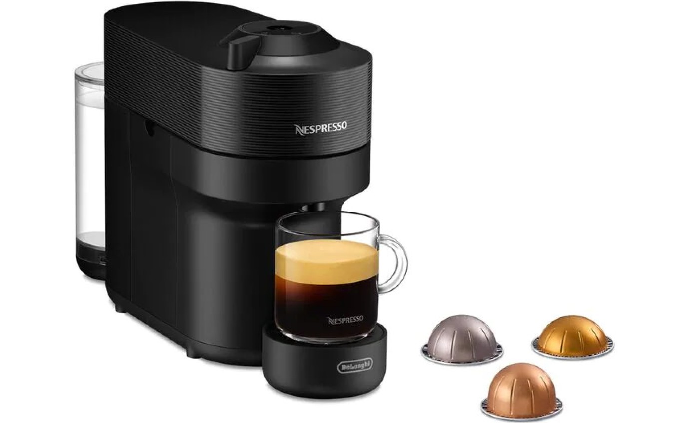 DeLonghi Vertou Pop Solo Nespresso Machine (Black) ENV90B