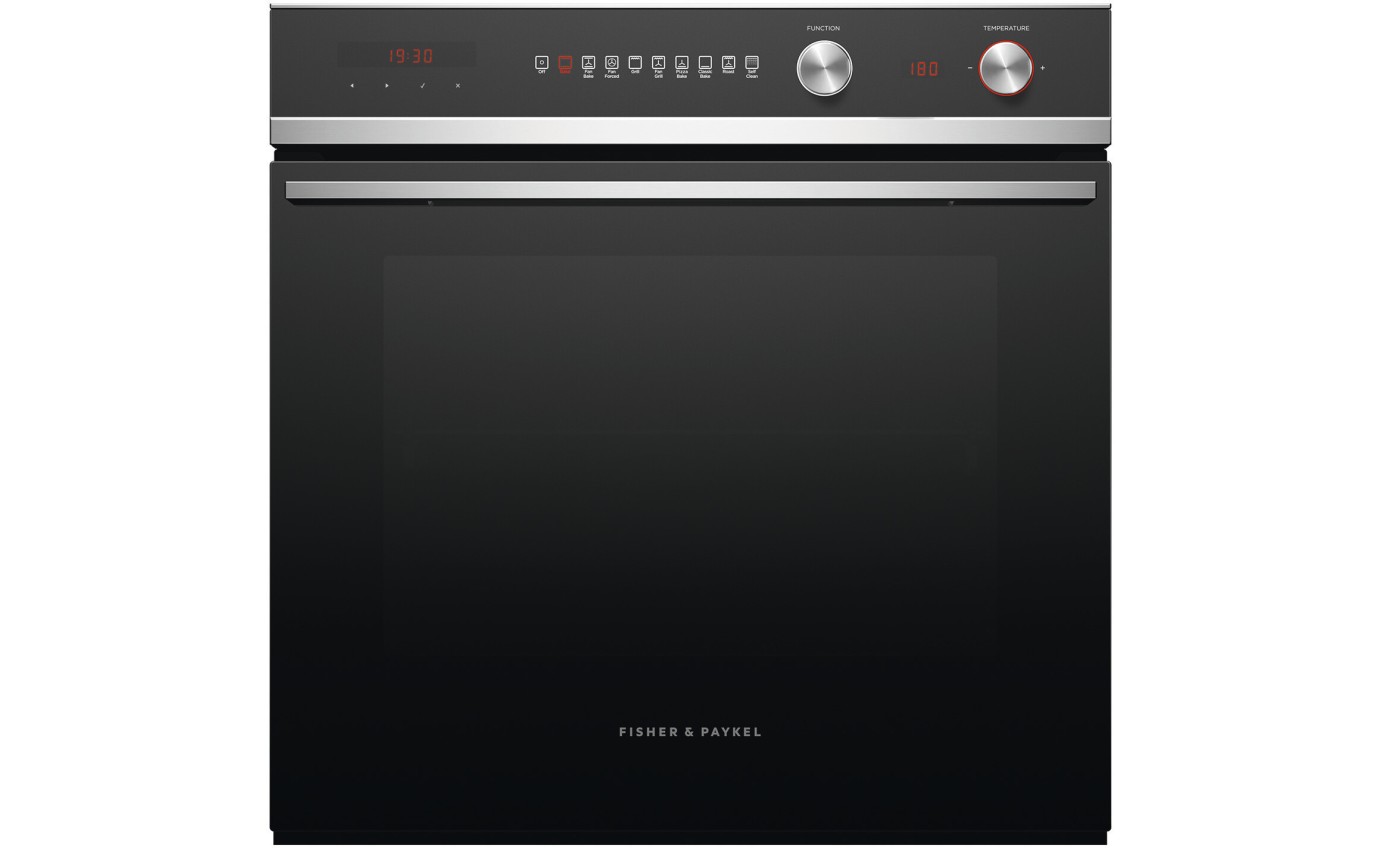 Fisher & Paykel 60cm Series 7 Contemporary Pyrolytic Oven, 9 Function OB60SD9PX2