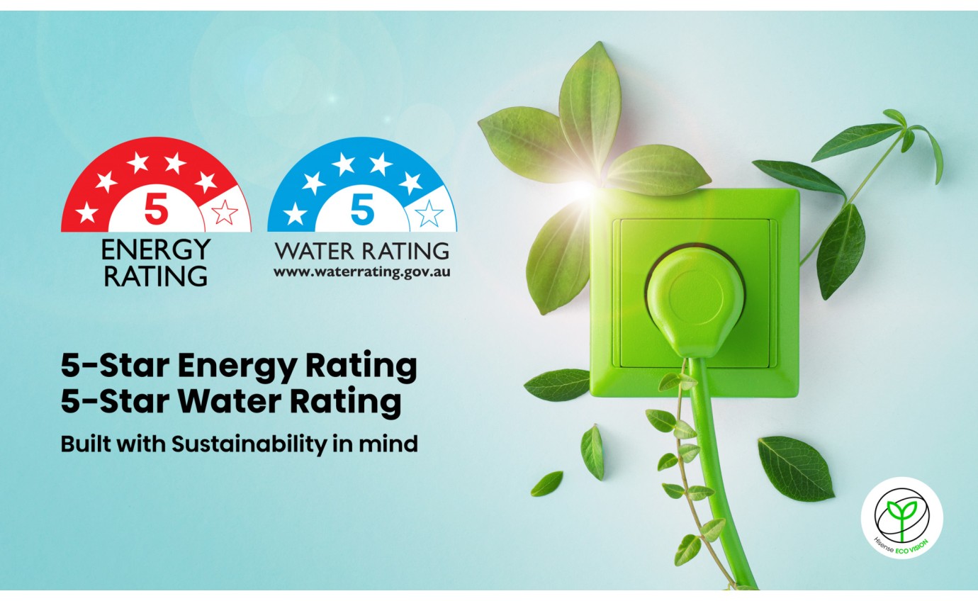 Hisense 10kg Series 8i Front Load Washing Machine (Charcoal Black) HWF8I1015BX