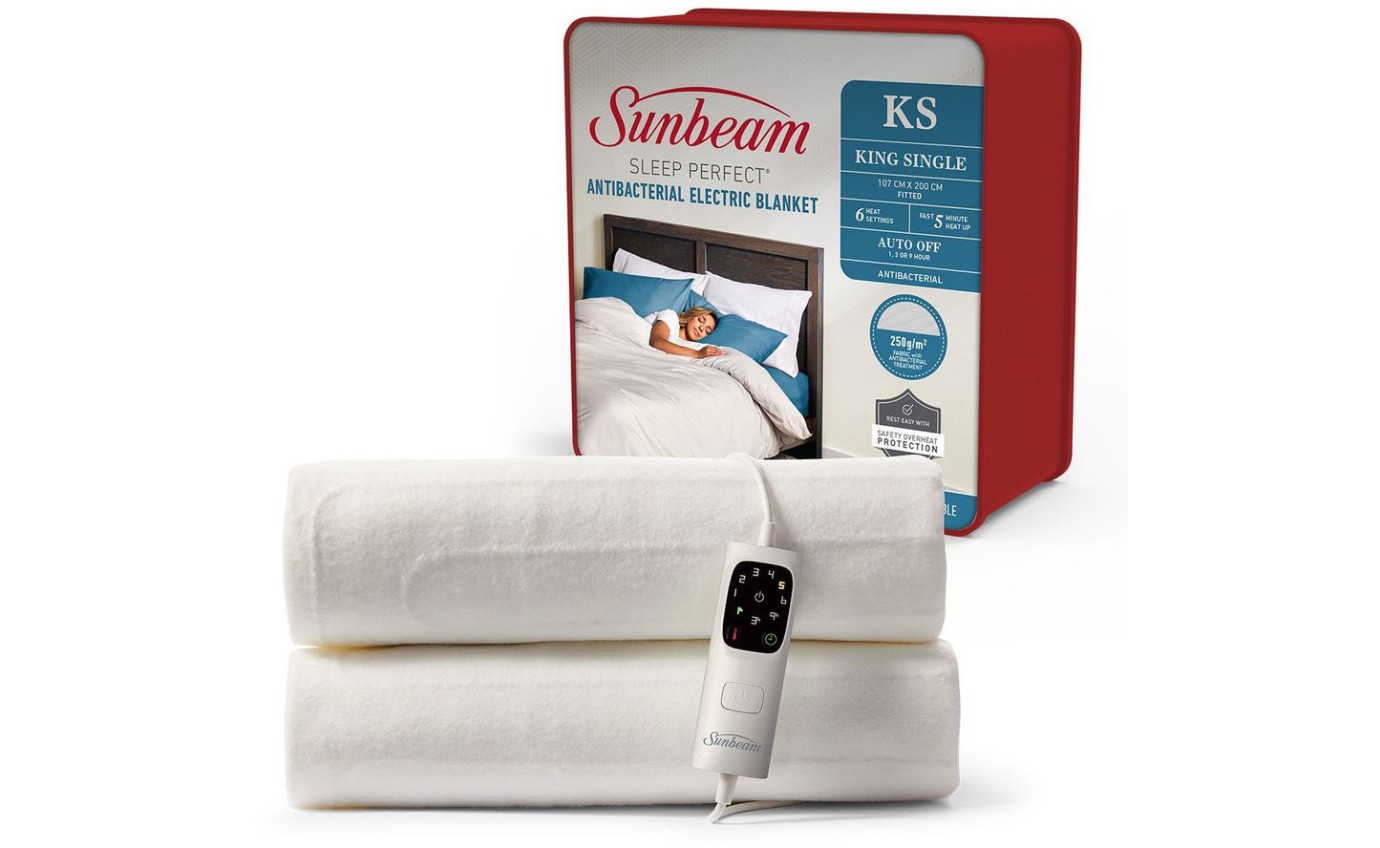 Electric Blankets Sunbeam Heated Mattress Pad Sunbeam Luxury