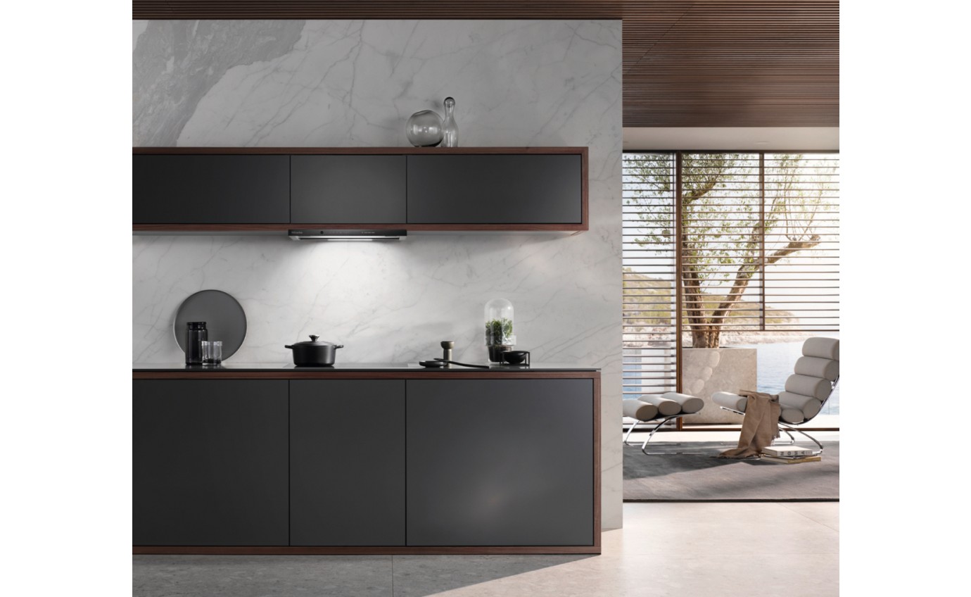 Miele 60cm Slimline Rangehood (Obsidian Black) DAS4630