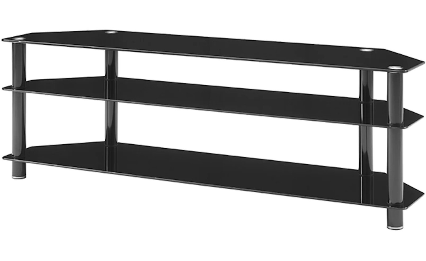 Tauris ACE 1500mm Tempered Glass & Steel Entertainment Unit ACE1500