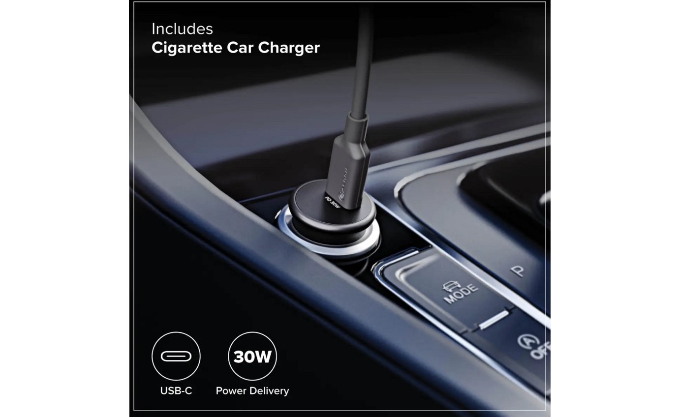 ALOGIC Matrix+ Universal Wireless Car Charger with Power Bank and Air Vent Mount MSPBCM