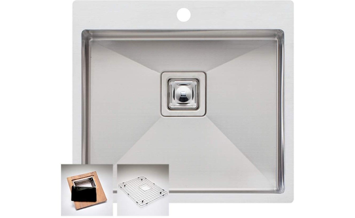 Oliveri Professional Series Single Grand Bowl Sink PR11811TH