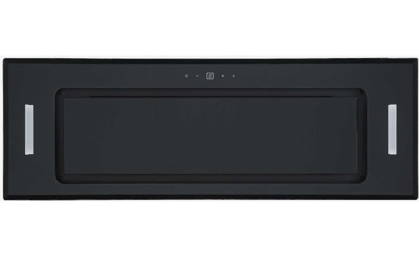 Robinhood 90cm Fixed Rangehood Black Glass RPG3CL90BK