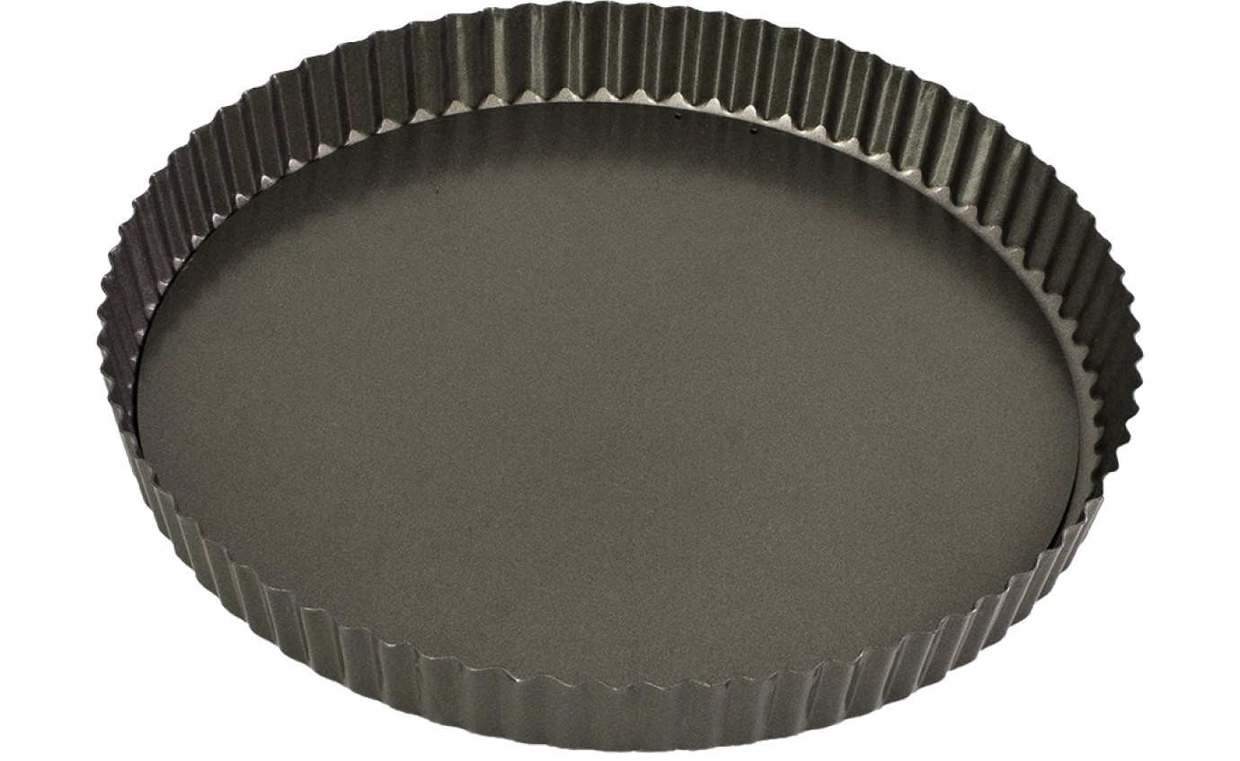 Bakemaster Loose Base Round Flan/Quiche Pan 40033