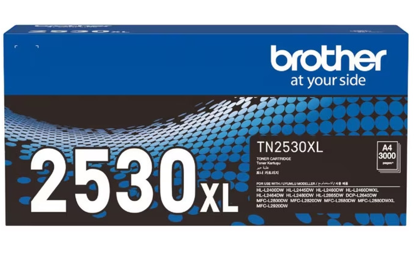 Brother TN2530XL High Yield Toner Cartridge (Black) TN2530XL