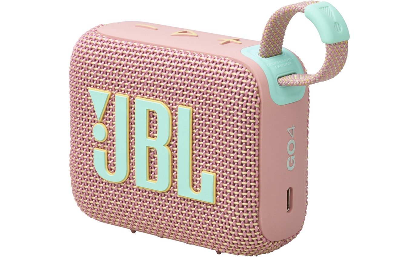 JBL Go 4 Mini Portable Bluetooth Speaker (Pink) JBLGO4PINK