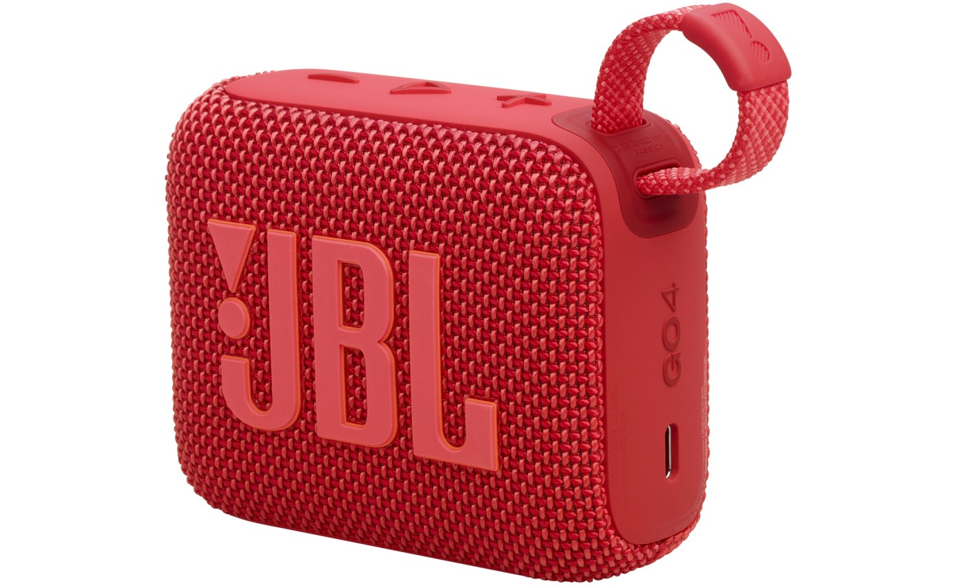 JBL Go 4 Mini Portable Bluetooth Speaker (Red) JBLGO4RED
