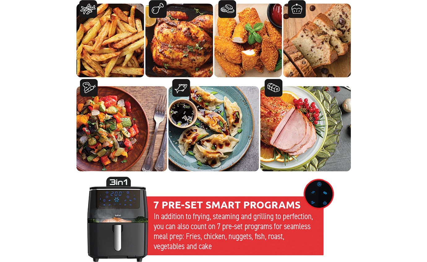 Tefal Easy Fry Grill & Steam XXL FW2018