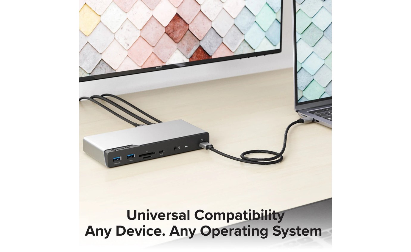 ALOGIC DV4 Universal Quad Display Docking Station DUCDV4KIT1