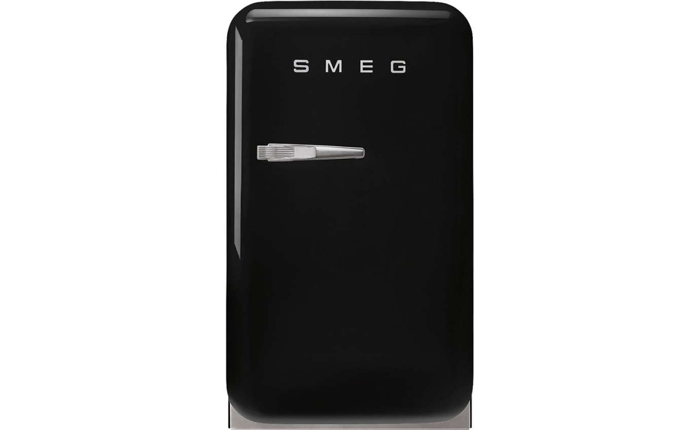 Smeg 34L 50s Style Retro Bar Fridge (Black) FAB5RBL5AU
