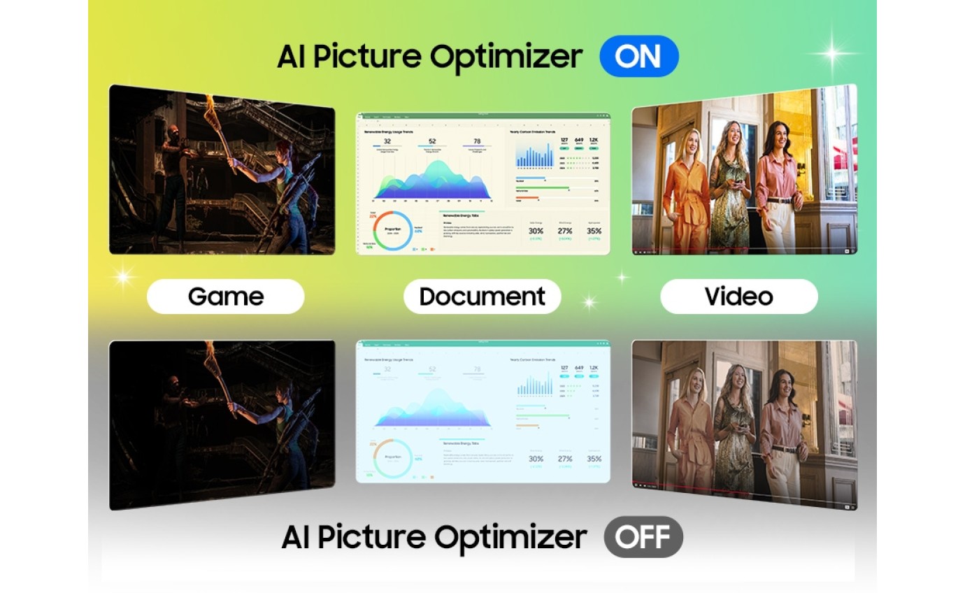 Samsung 32 inch Smart Monitor M9 4K OLED Samsung Vision AI LS32FM902SEXXY