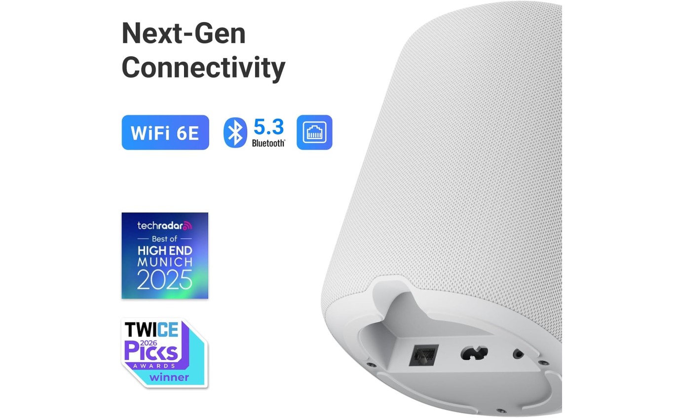 WiiM Sound Smart Speaker (White) WIIMSOUNDWH