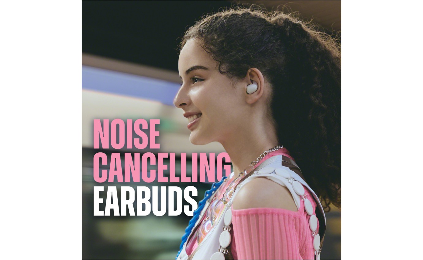 Sony LinkBuds Fit Truly Wireless Earbuds with Noise Cancelling (White) WFLS910NW