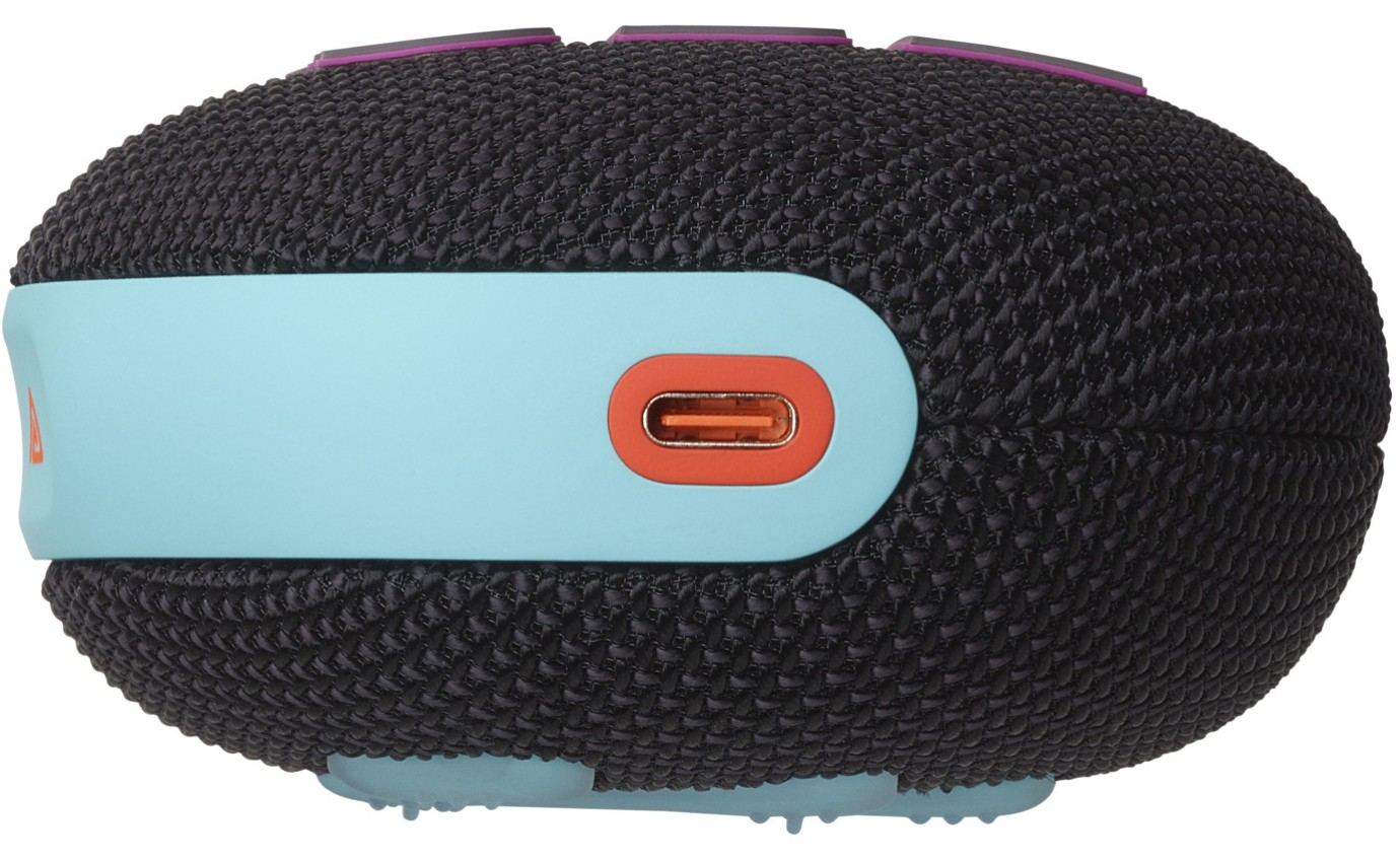 JBL Clip 5 Ultra Portable Waterproof Speaker (Black & Orange) JBLCLIP5BLKO