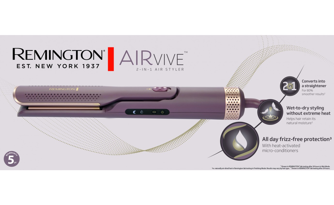 Remington AIRvive&trade; 2-in-1 Air Styler AS8930AU