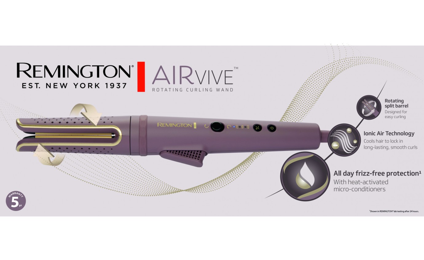 Remington AIRvive&trade; Rotating Curling Wand CI8930AU