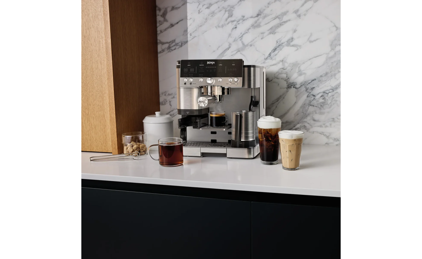 Ninja Luxe Cafe&trade; Premier Espresso Machine (Stainless Steel) ES601