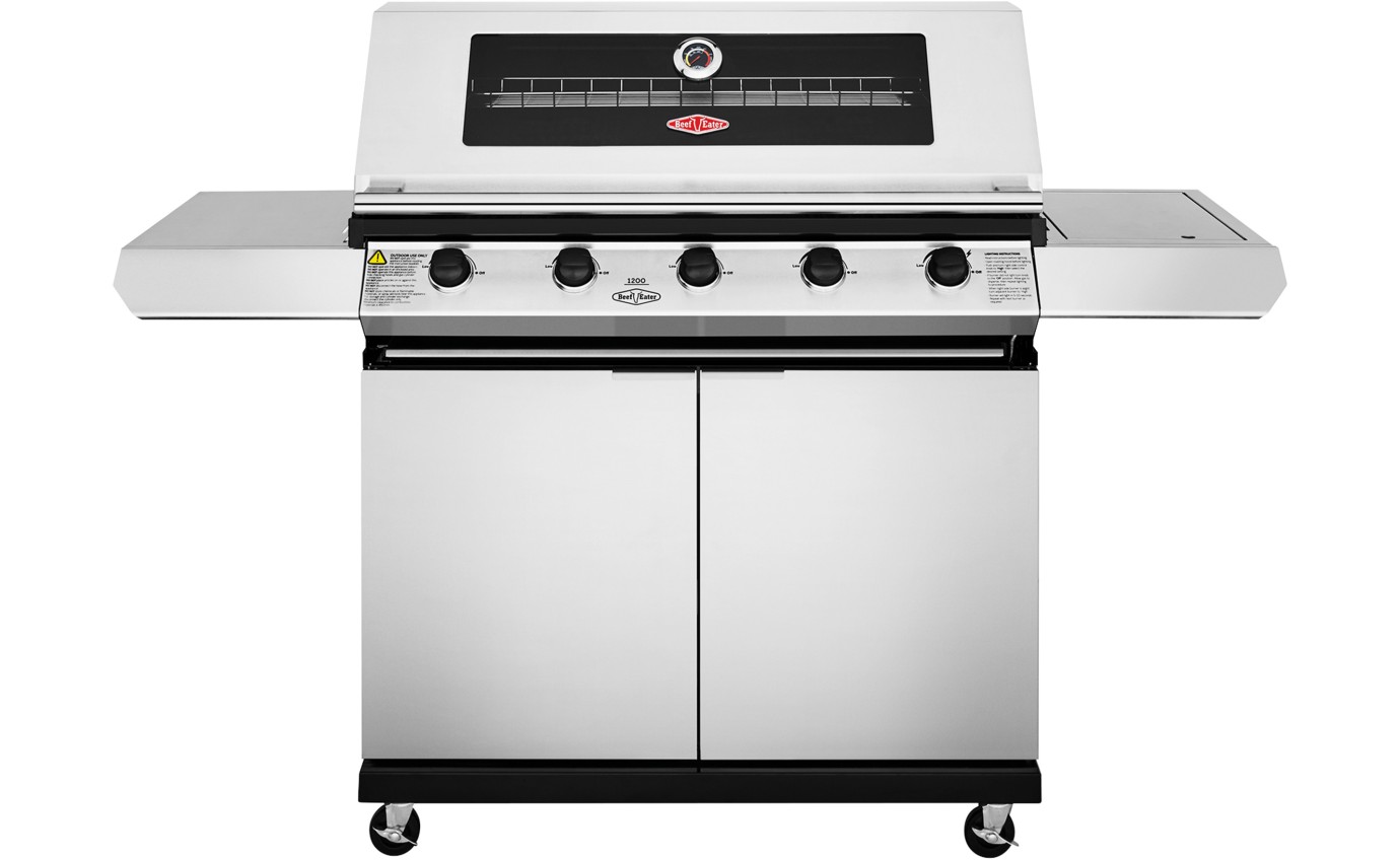 BeefEater 1200 Series 5 Burner Freestanding BBQ (Stainless Steel) BMG1251SB
