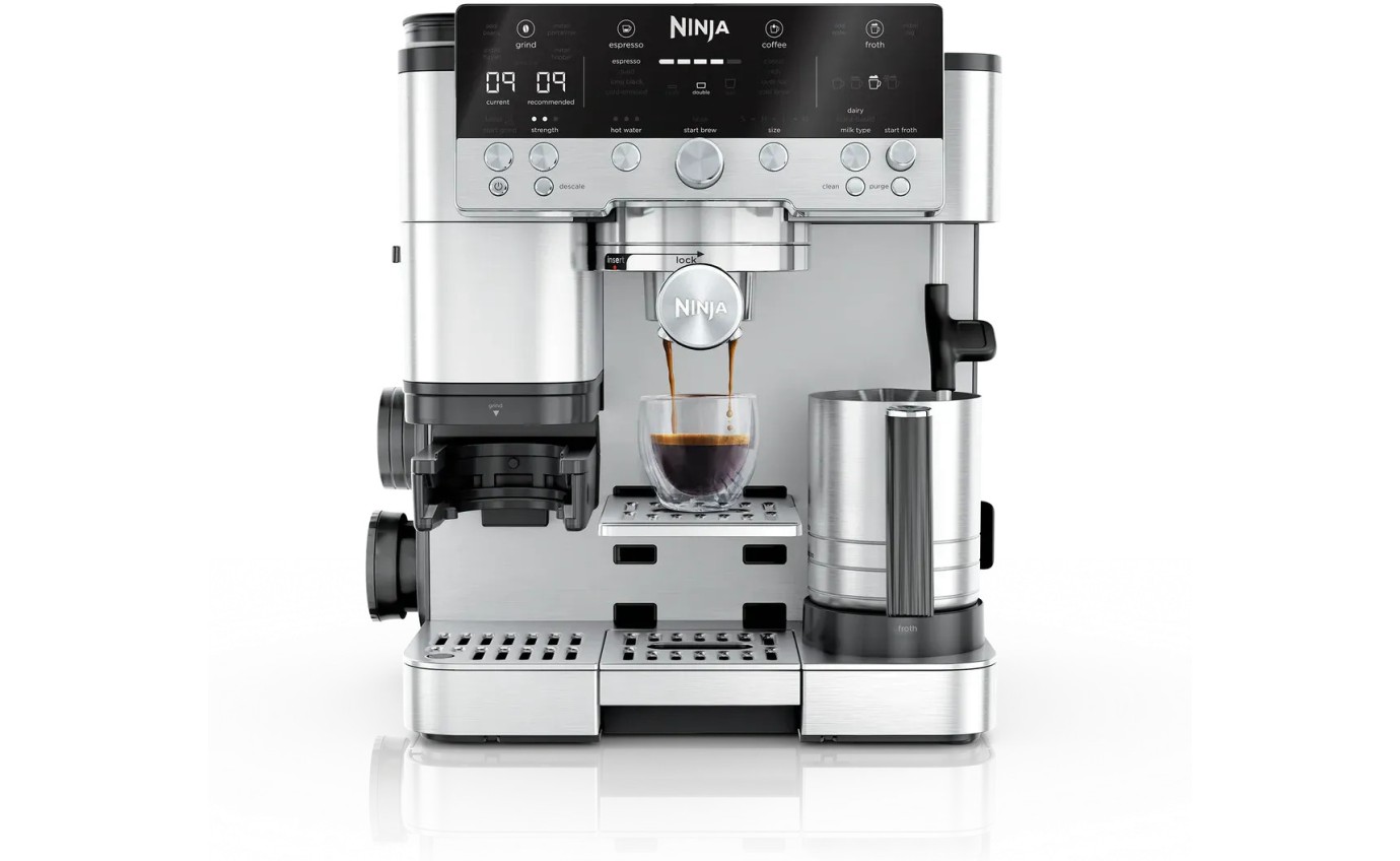 Ninja Luxe Caf&eacute; Premier Espresso Machine (Stainless Steel) ES601