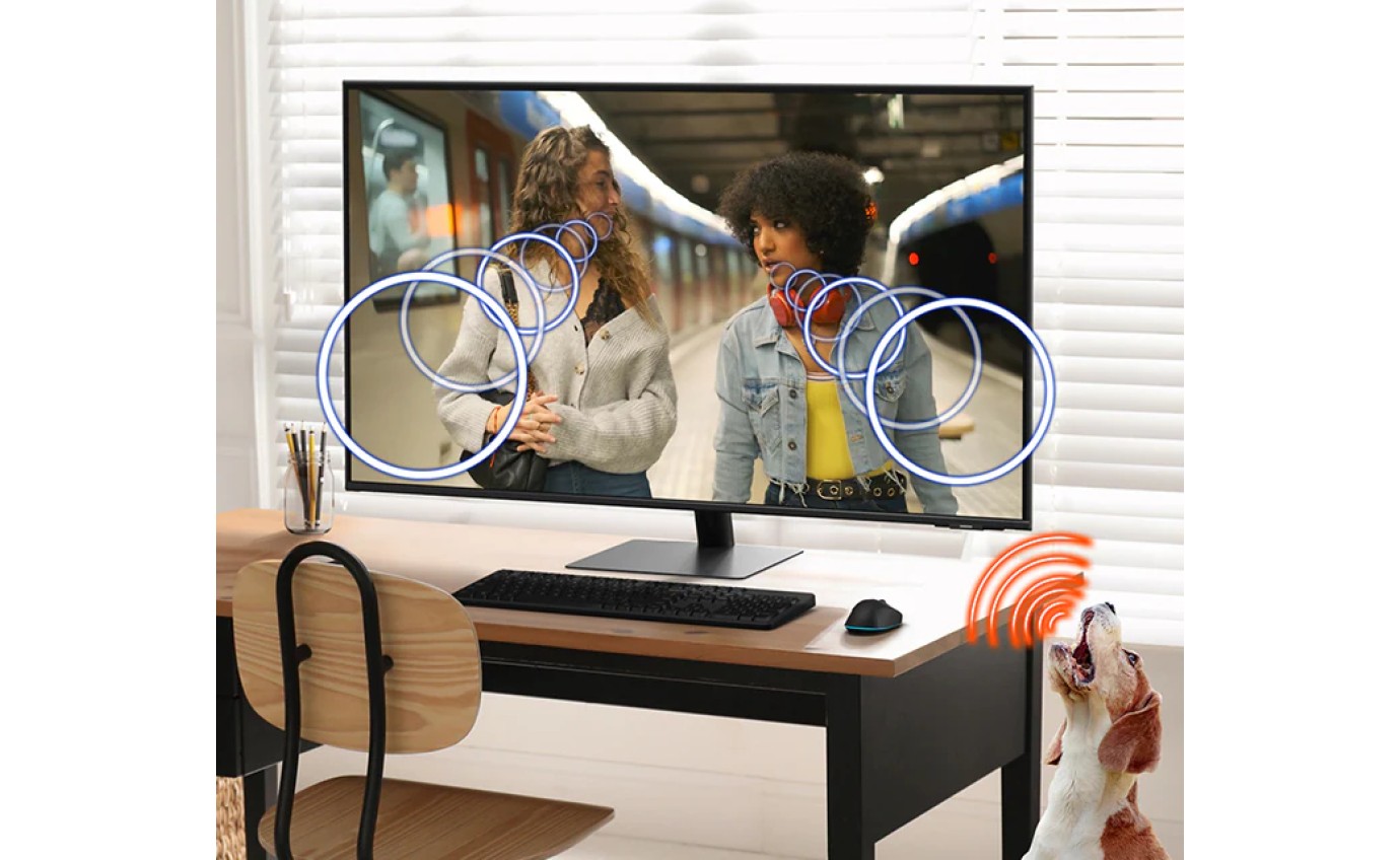 Samsung 43 inch M7 M70F 4K Smart Monitor with Remote LS43FM702UEXXY