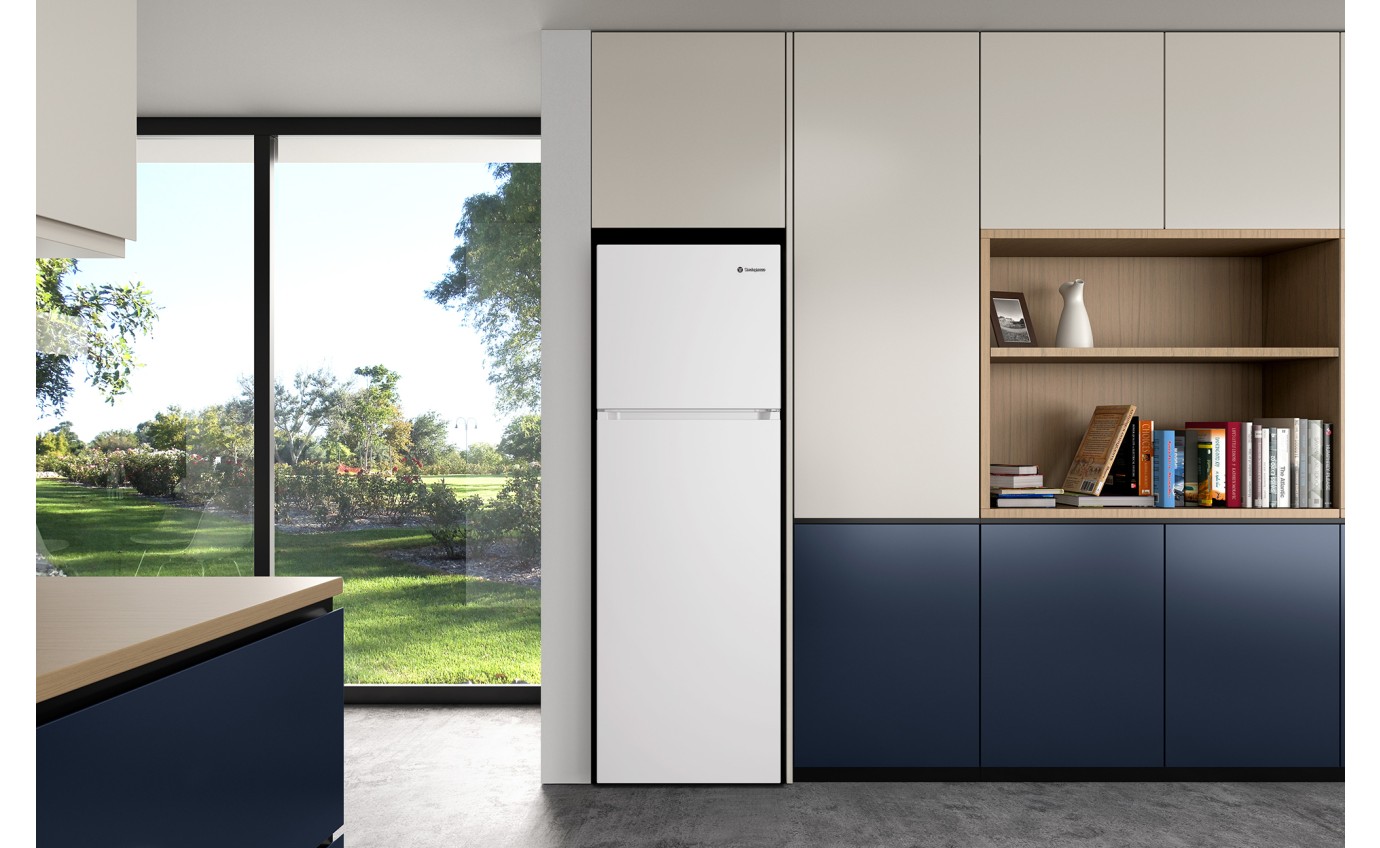 Westinghouse 341L Top Mount Fridge (White) WTM3400WLX