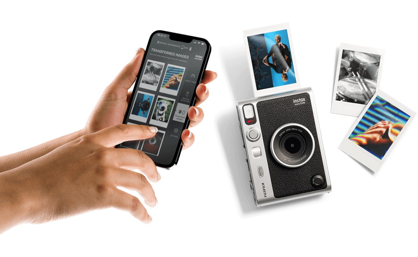 Fujifilm Instax mini Evo Camera (Black) 85373