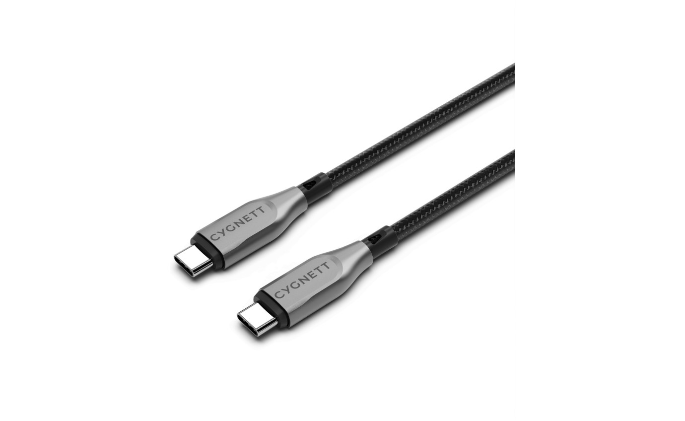 Cygnett Armoured USB-C to USB-C Cable 2m (Black) 11901316112