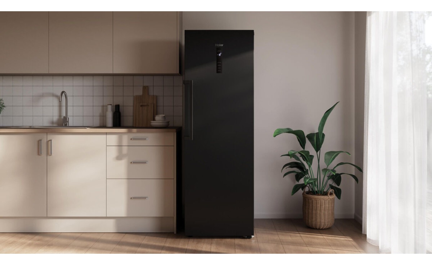 Haier 272L 300 Series Hybrid Vertical Freezer (Black) HVF275DC