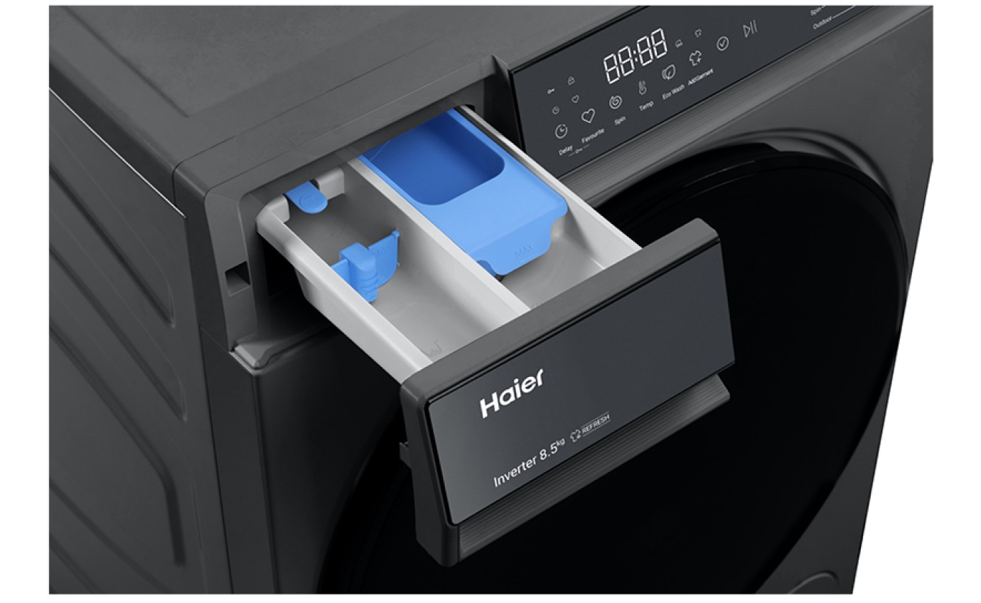 Haier 8.5kg 300 Series Front Load Washing Machine (Dark) HWF85KB1