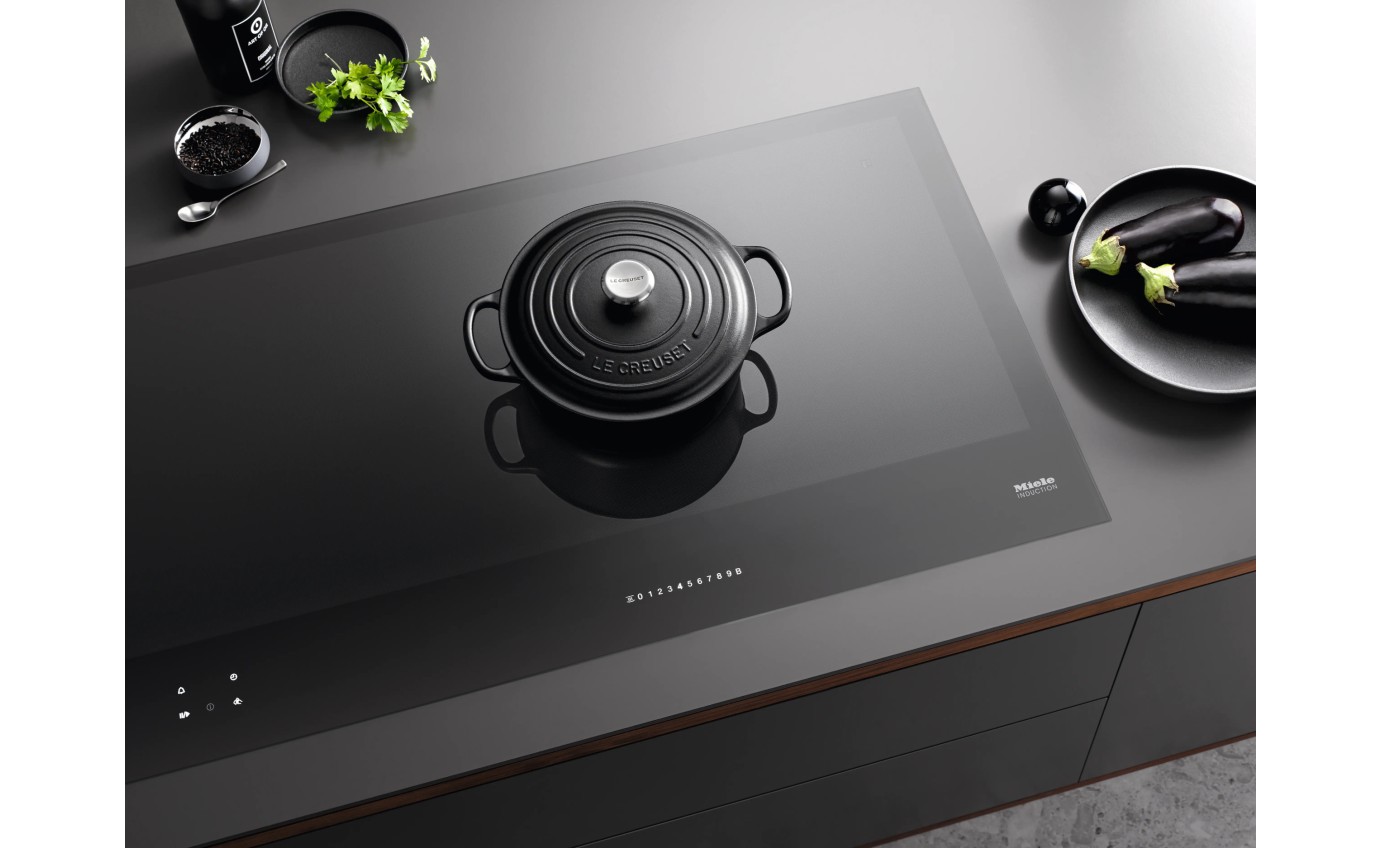 Miele 80cm Induction Cooktop with MattFinish (Black) KM75762FL