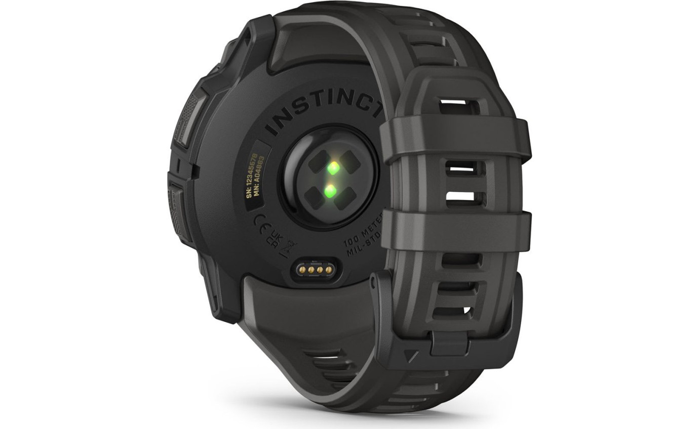 Garmin Instinct 3 50mm AMOLED Smart Watch (Black/Charcoal) 0100302000