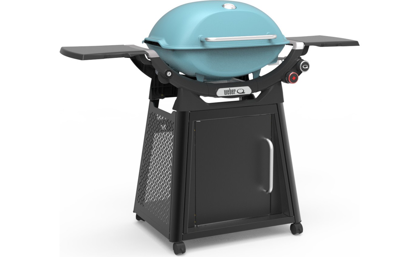 Weber Family Q3200N+ LPG BBQ (Sky Blue) 1500370 Retravision