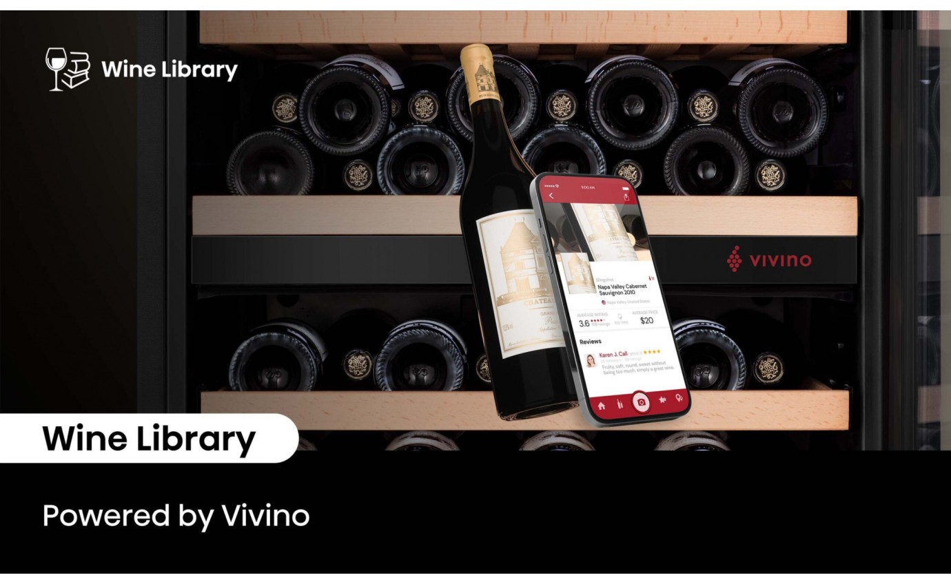 Hisense 46 Bottle Dual Zone Wine Cabinet (Black) HRWC46B