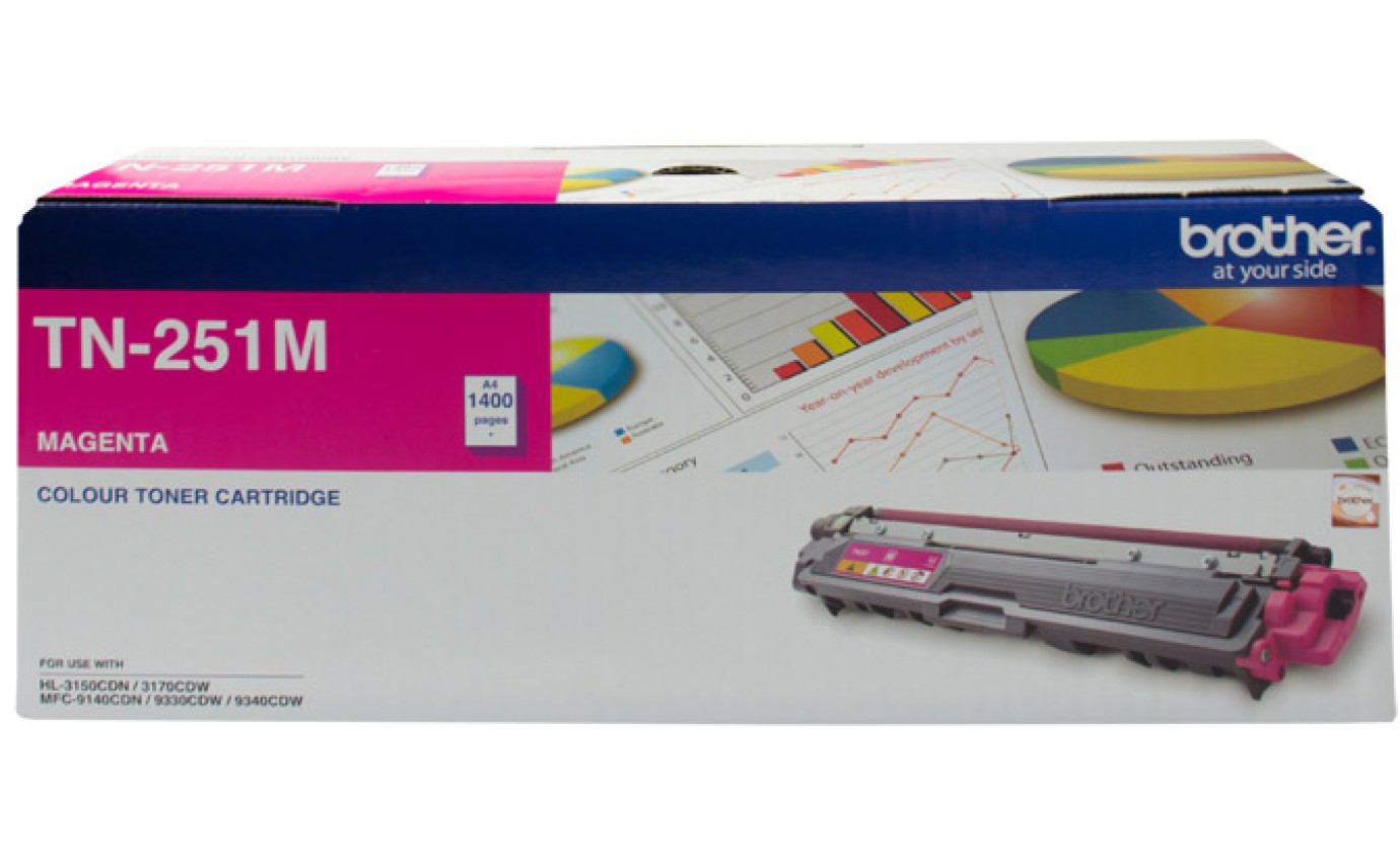 Brother Magenta Laser Toner TN251M