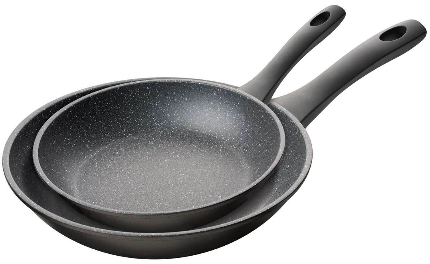Pyrolux 24cm & 30cm Pyrostone Fry Pan Set 11821