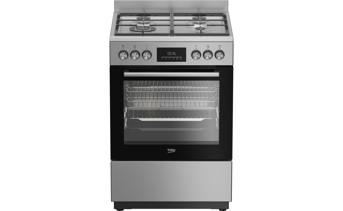 Beko 60cm Aeroperfect Freestanding Cooker BFCB60GMX