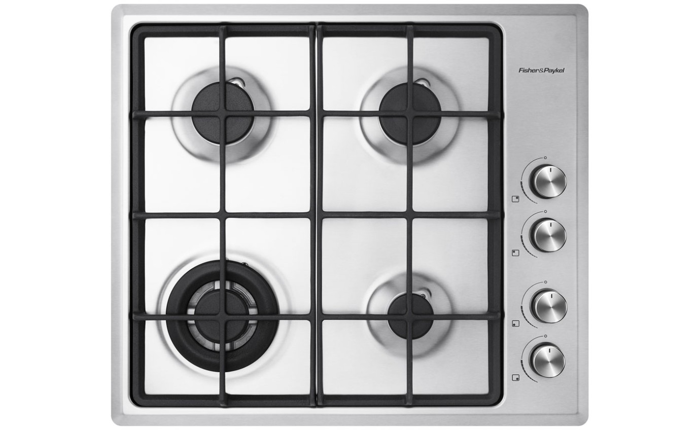 Fisher & Paykel 60cm Series 5 4 Burner Gas Cooktop, LPG CG604CLPX2