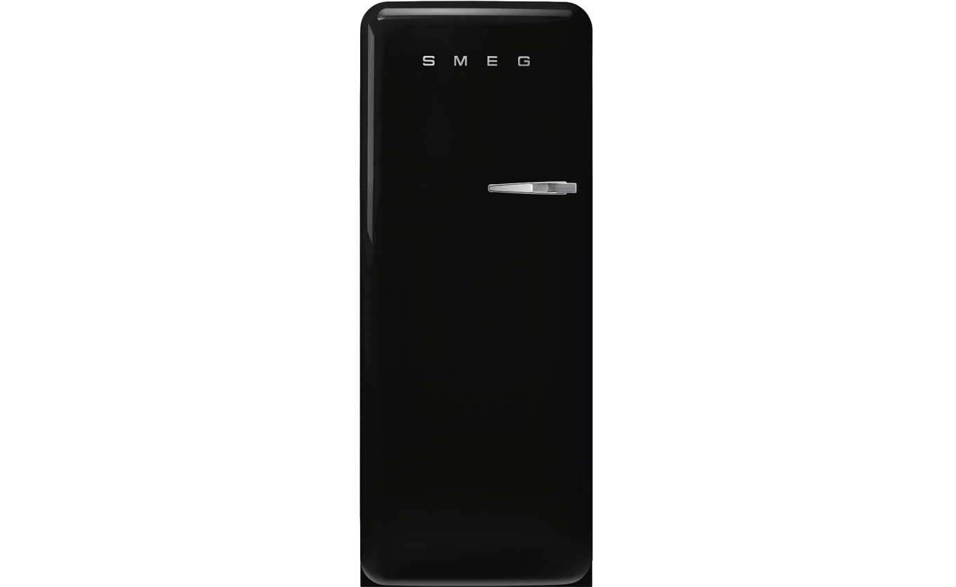 Smeg 270L 50s Style Retro Single Door Fridge (Black) FAB28LBL5AU