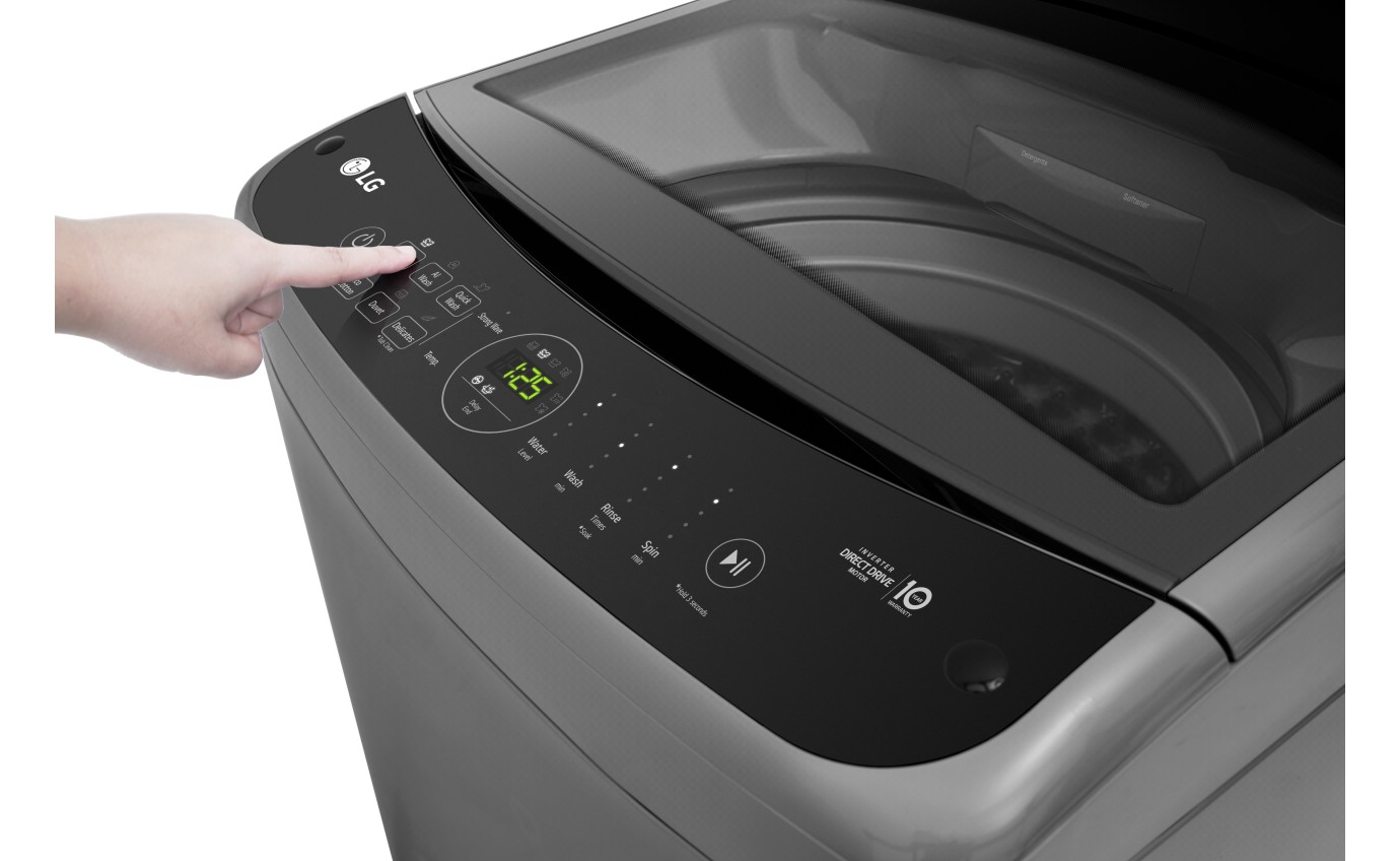 LG 9kg Series 3 Top Load Washing Machine (Grey) WTL309G