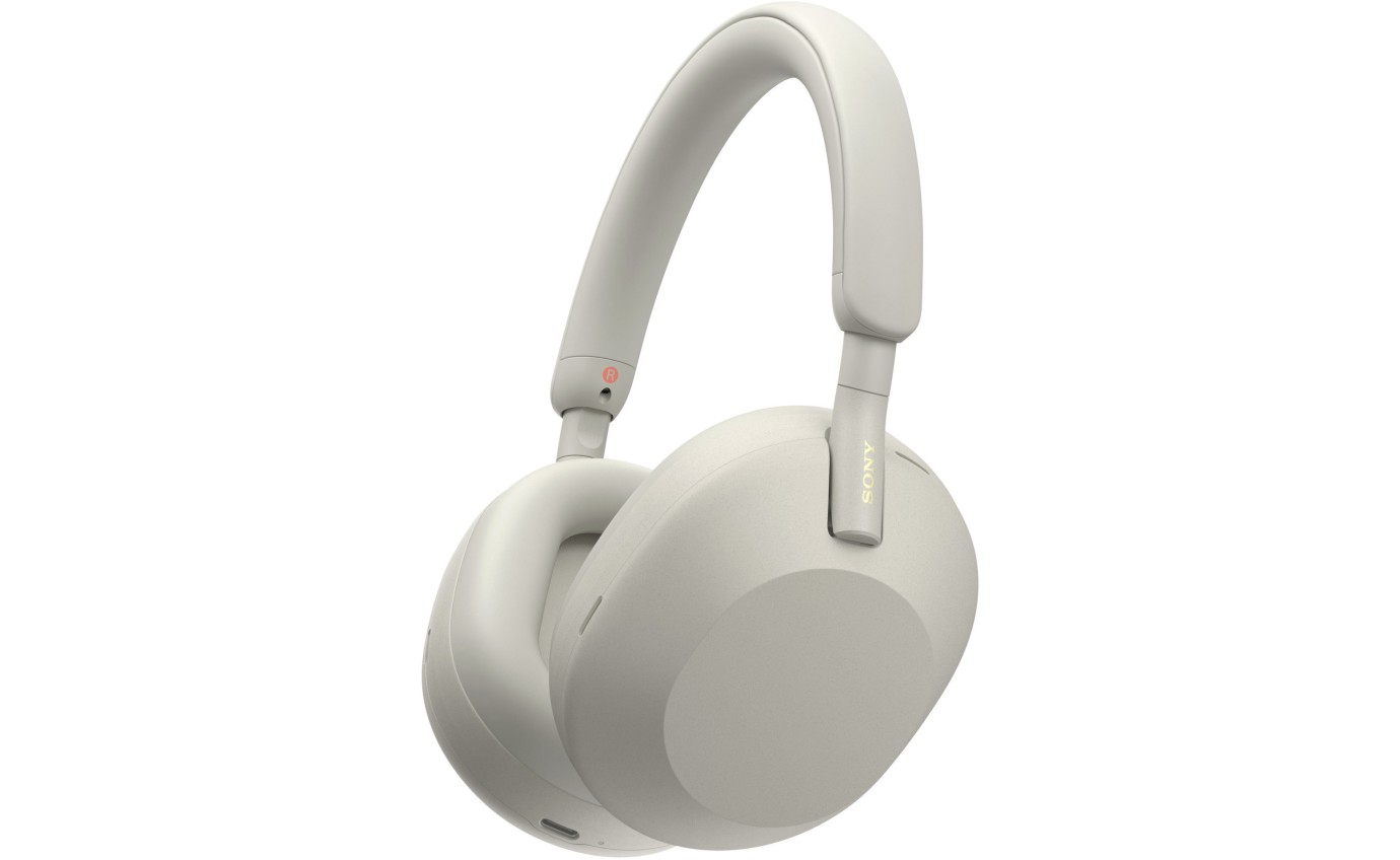 Sony Wireless Noise Cancelling Headphones (Platinum Silver) WH1000XM5S