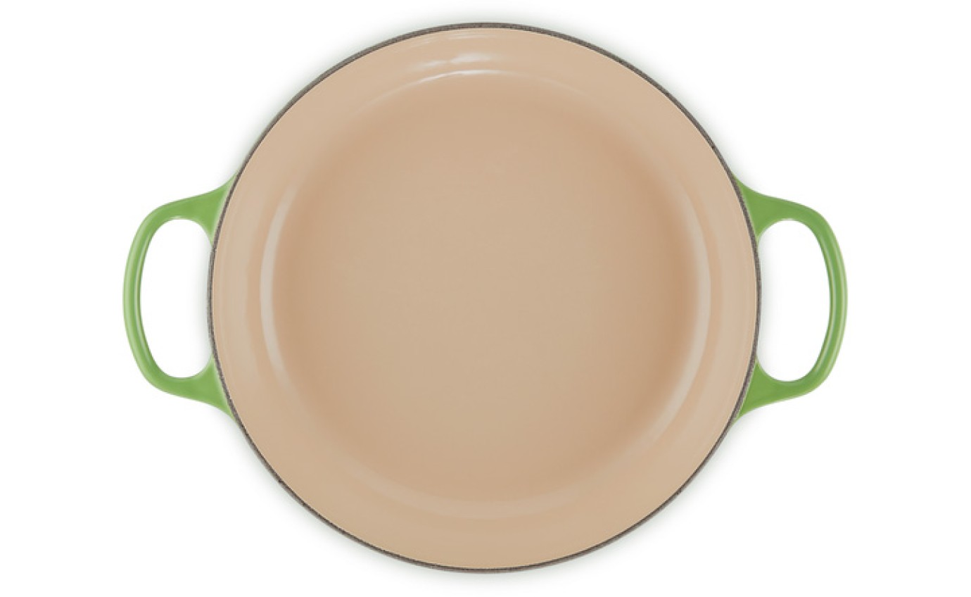 Le Creuset 30cm Cast Iron Shallow Casserole (Bamboo Green) 21180304082430