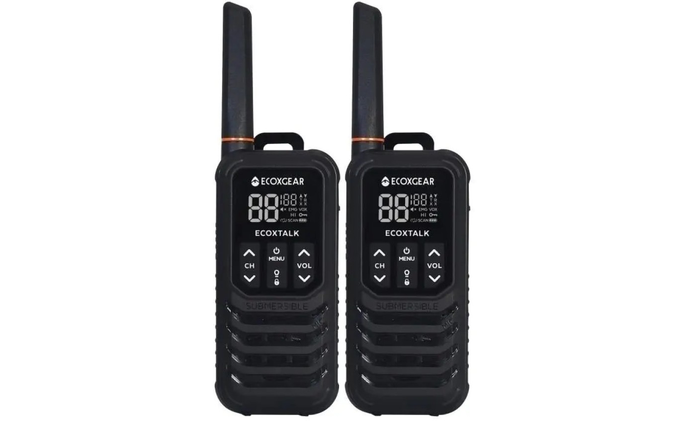 ECOXGEAR ECOXTALK EXG200 2W 13km IP67 Handheld UHF Radio (Twin Pack) EXG2002PK